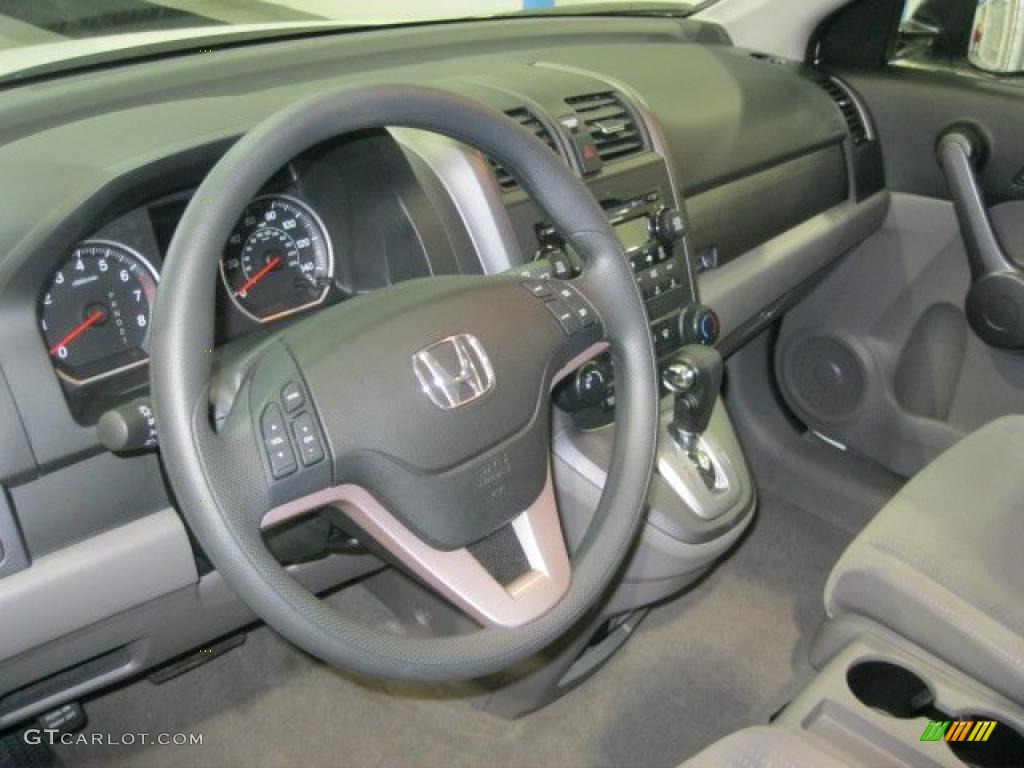 2009 CR-V EX 4WD - Taffeta White / Gray photo #23
