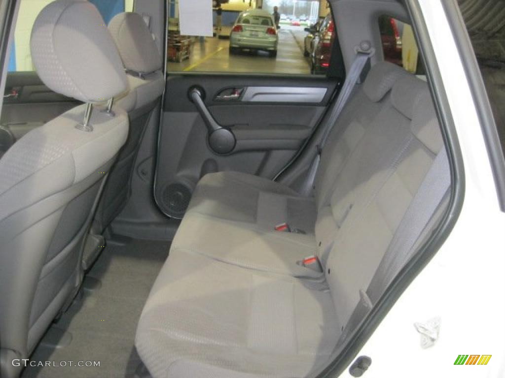 2009 CR-V EX 4WD - Taffeta White / Gray photo #33
