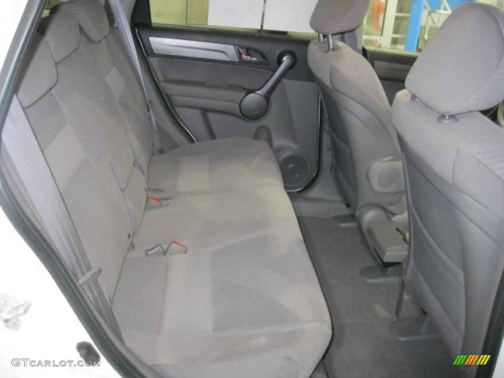 2009 CR-V EX 4WD - Taffeta White / Gray photo #34