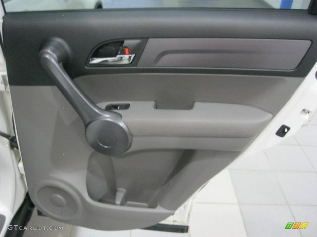 2009 CR-V EX 4WD - Taffeta White / Gray photo #35