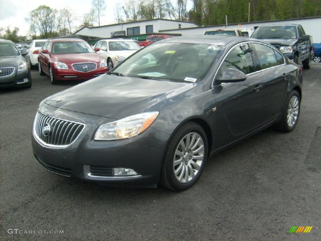 Granite Gray Metallic 2011 Buick Regal CXL Exterior Photo #48659620