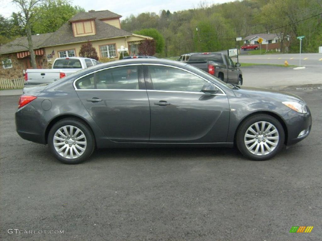 Granite Gray Metallic 2011 Buick Regal CXL Exterior Photo #48659662