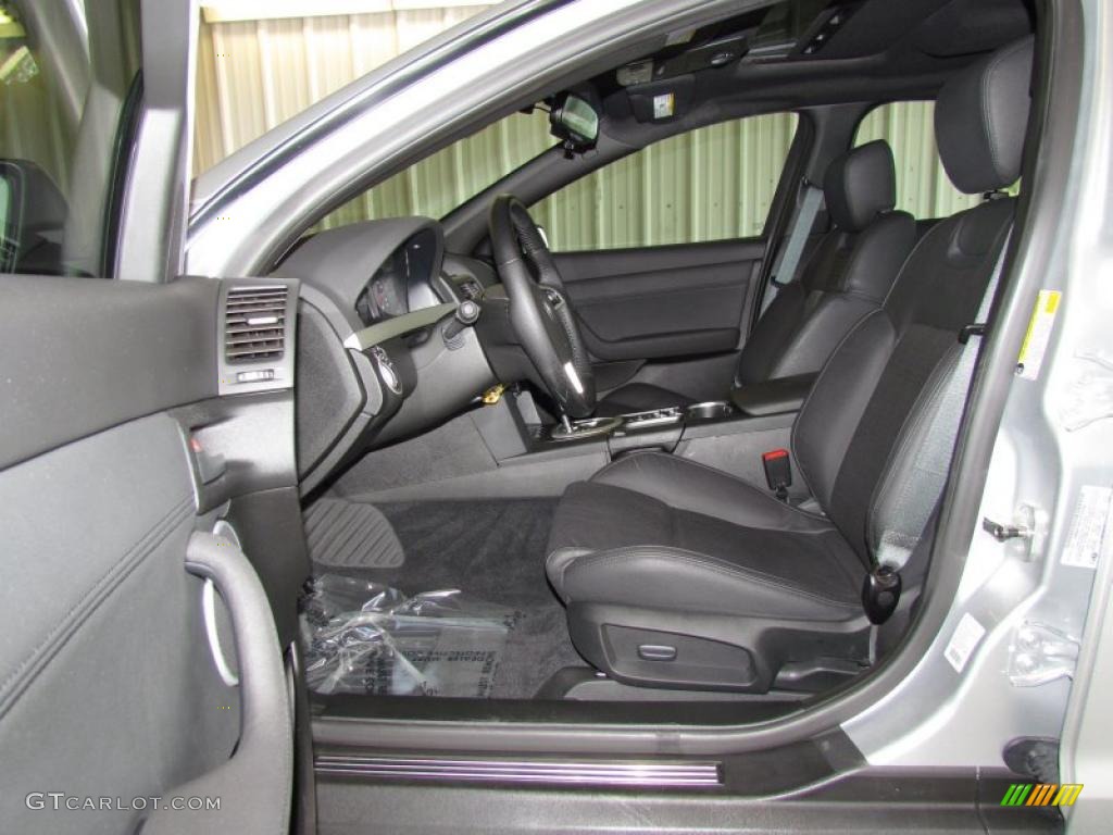 Onyx Interior 2009 Pontiac G8 GT Photo #48661171