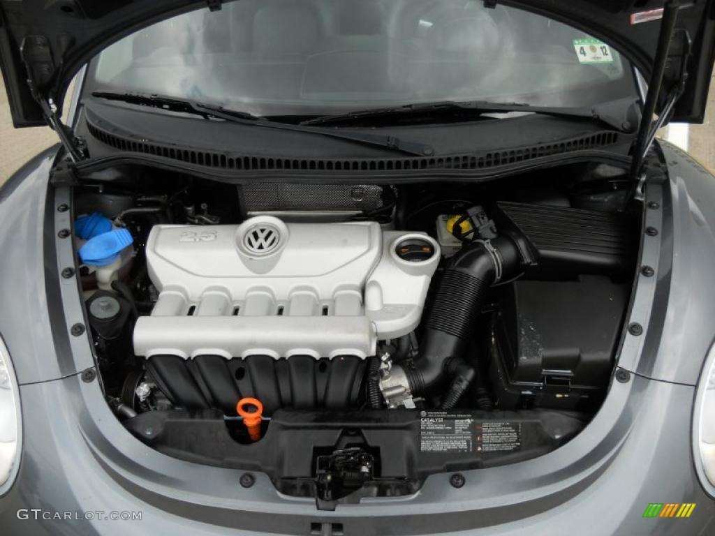 2008 Volkswagen New Beetle S Coupe 2.5L DOHC 20V 5 Cylinder Engine Photo #48662087