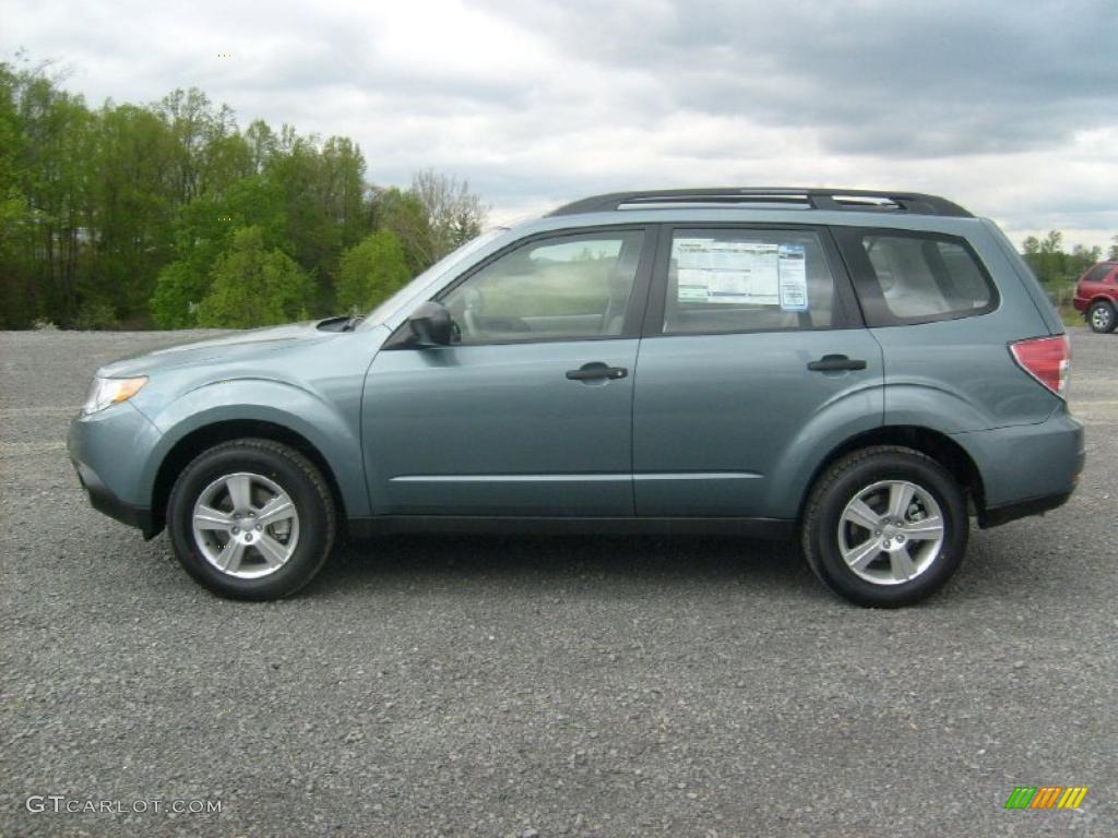 Sage Green Metallic 2011 Subaru Forester 2.5 X Exterior Photo #48664185