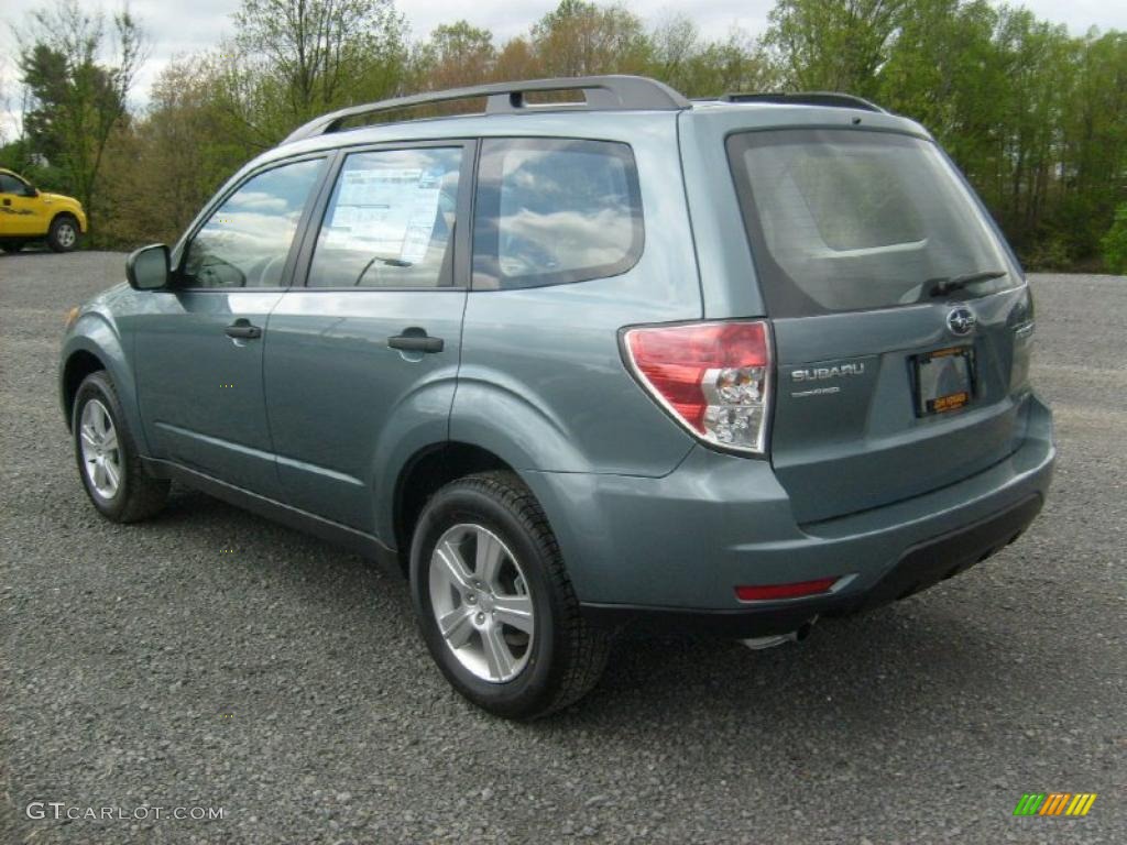 Sage Green Metallic 2011 Subaru Forester 2.5 X Exterior Photo #48664203