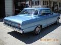  1963 Chevy II Nova 2 Door Hardtop Aqua Blue Metallic