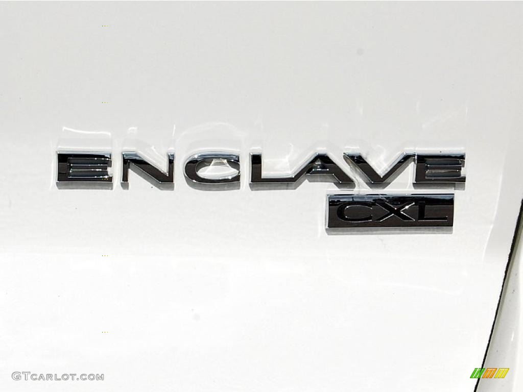 2010 Enclave CXL AWD - White Opal / Titanium/Dark Titanium photo #7