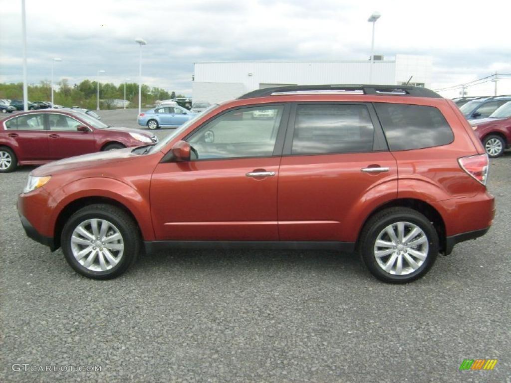 Paprika Red Metallic 2011 Subaru Forester 2.5 X Premium Exterior Photo #48664794