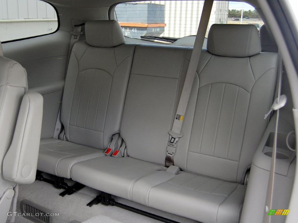 2010 Enclave CXL AWD - White Opal / Titanium/Dark Titanium photo #15