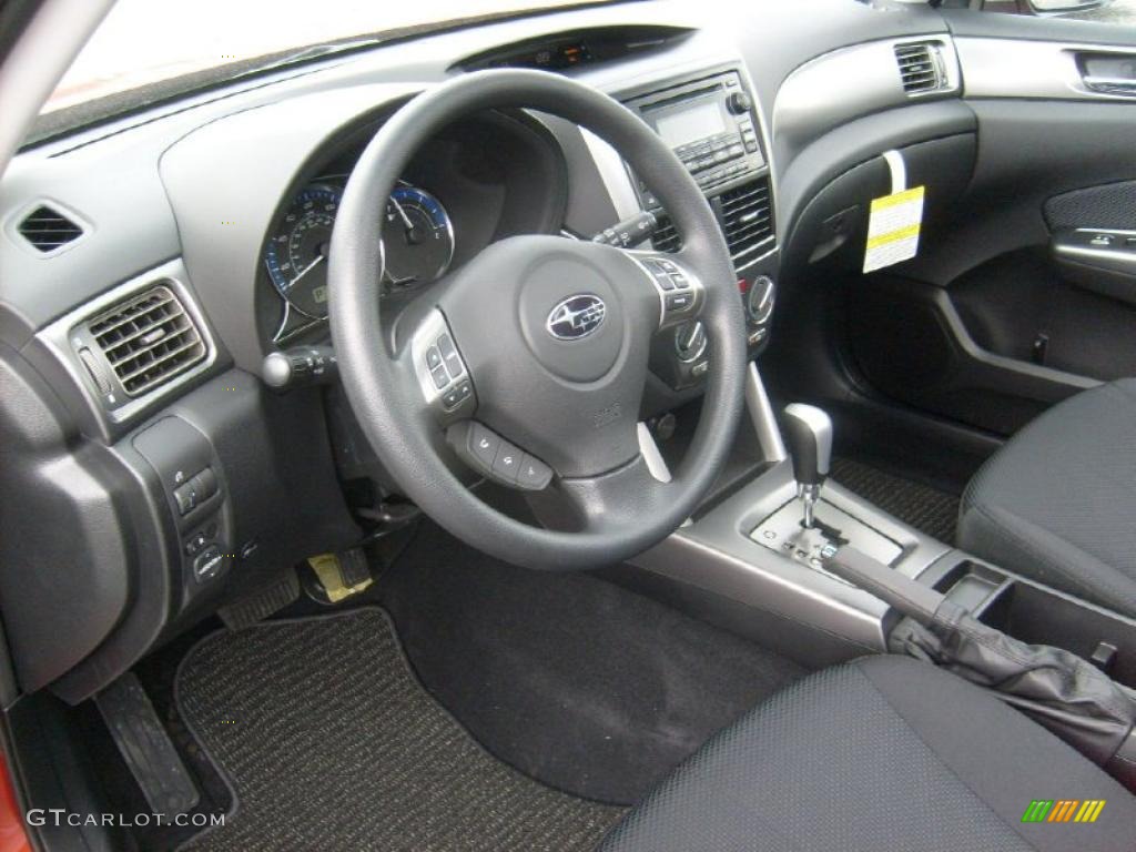 Black Interior 2011 Subaru Forester 2.5 X Premium Photo #48664862