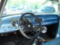 1963 Chevrolet Chevy II Aqua Blue Interior Dashboard Photo