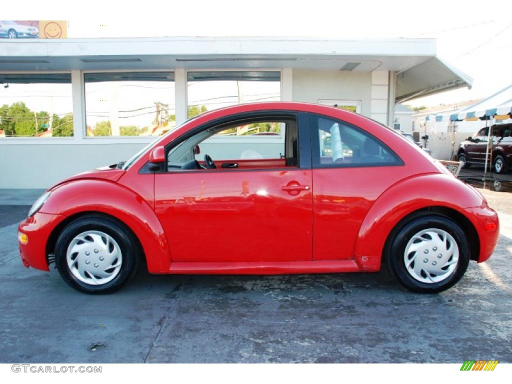 Tornado Red 1998 Volkswagen New Beetle 2.0 Coupe Exterior Photo #48664947