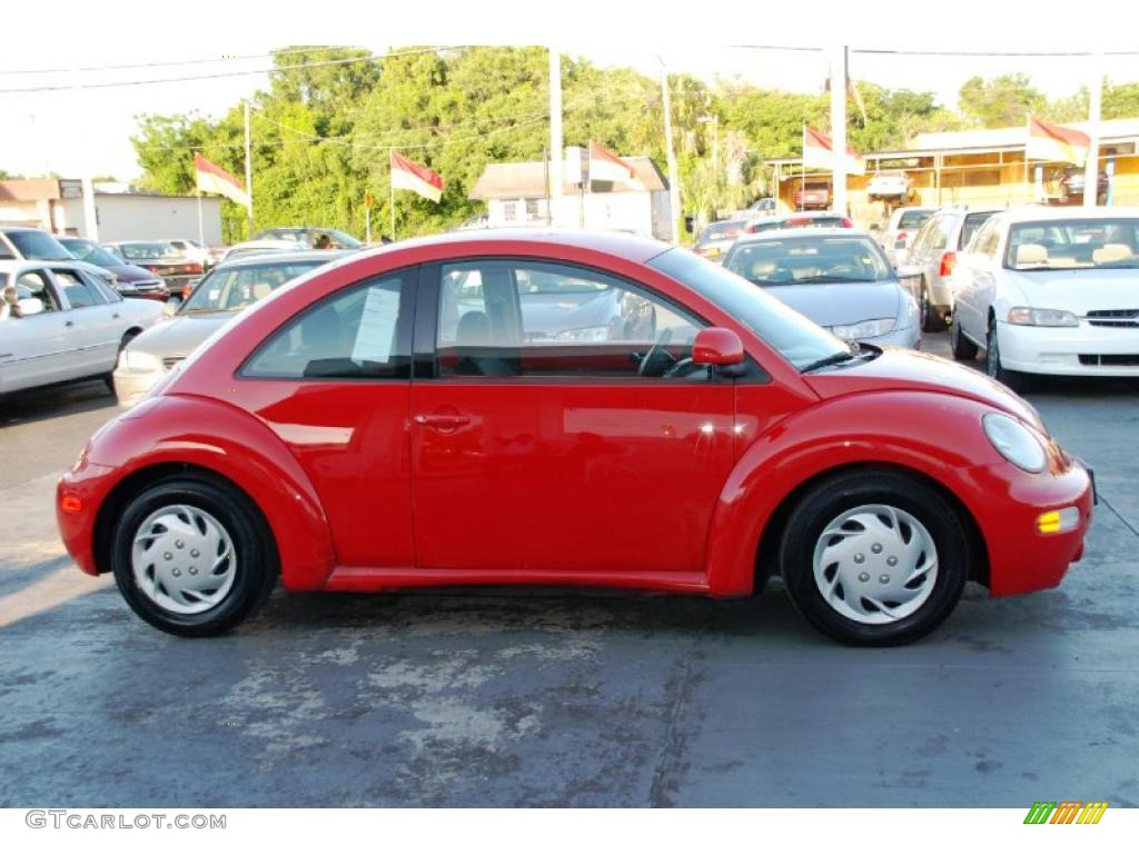 Tornado Red 1998 Volkswagen New Beetle 2.0 Coupe Exterior Photo #48665007