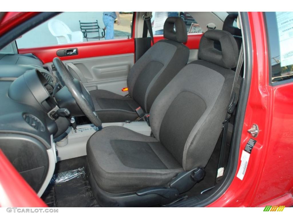 Black Interior 1998 Volkswagen New Beetle 2.0 Coupe Photo #48665088