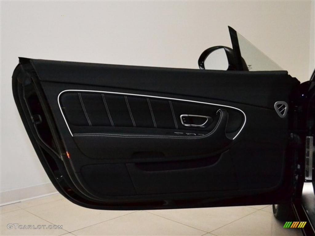 2011 Bentley Continental GTC Speed 80-11 Edition Beluga Door Panel Photo #48665493
