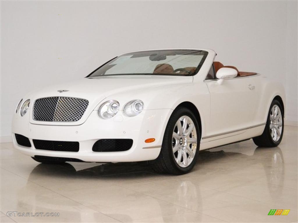 Glacier White 2009 Bentley Continental GTC Standard Continental GTC Model Exterior Photo #48665625