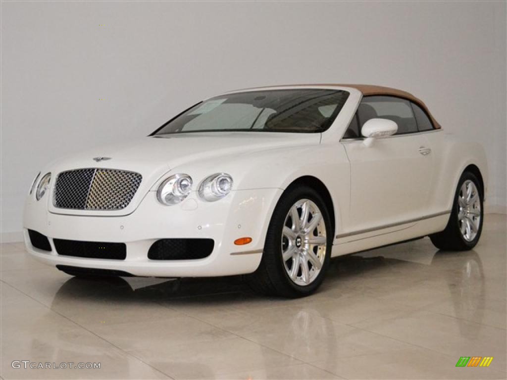 Glacier White 2009 Bentley Continental GTC Standard Continental GTC Model Exterior Photo #48665781