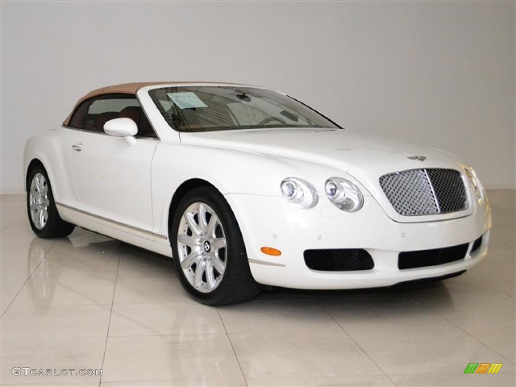 Glacier White 2009 Bentley Continental GTC Standard Continental GTC Model Exterior Photo #48665835