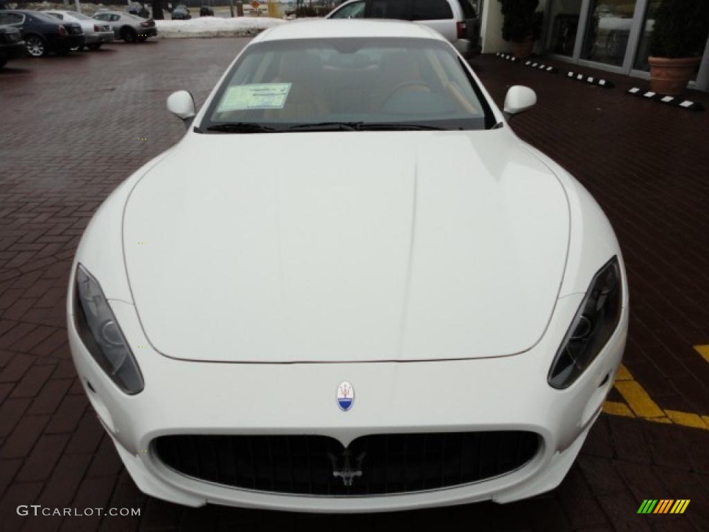 Bianco Eldorado (White) 2011 Maserati GranTurismo S Automatic Exterior Photo #48666399