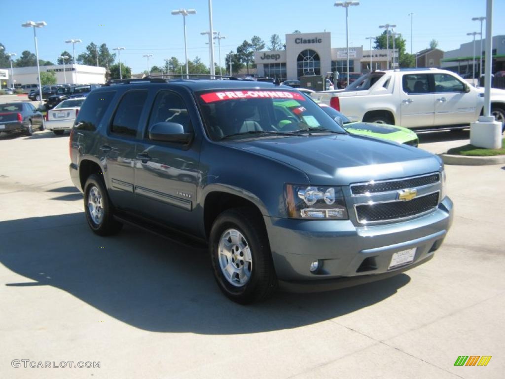 2010 Tahoe LT - Blue Granite Metallic / Ebony photo #7