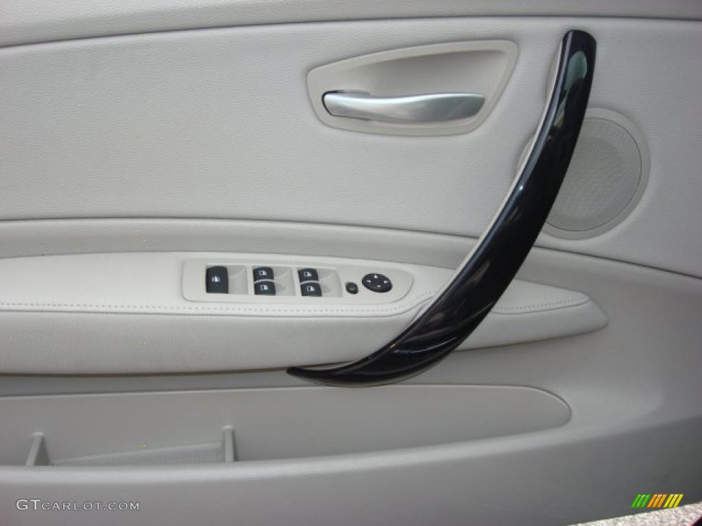 2008 1 Series 128i Convertible - Jet Black / Grey photo #13