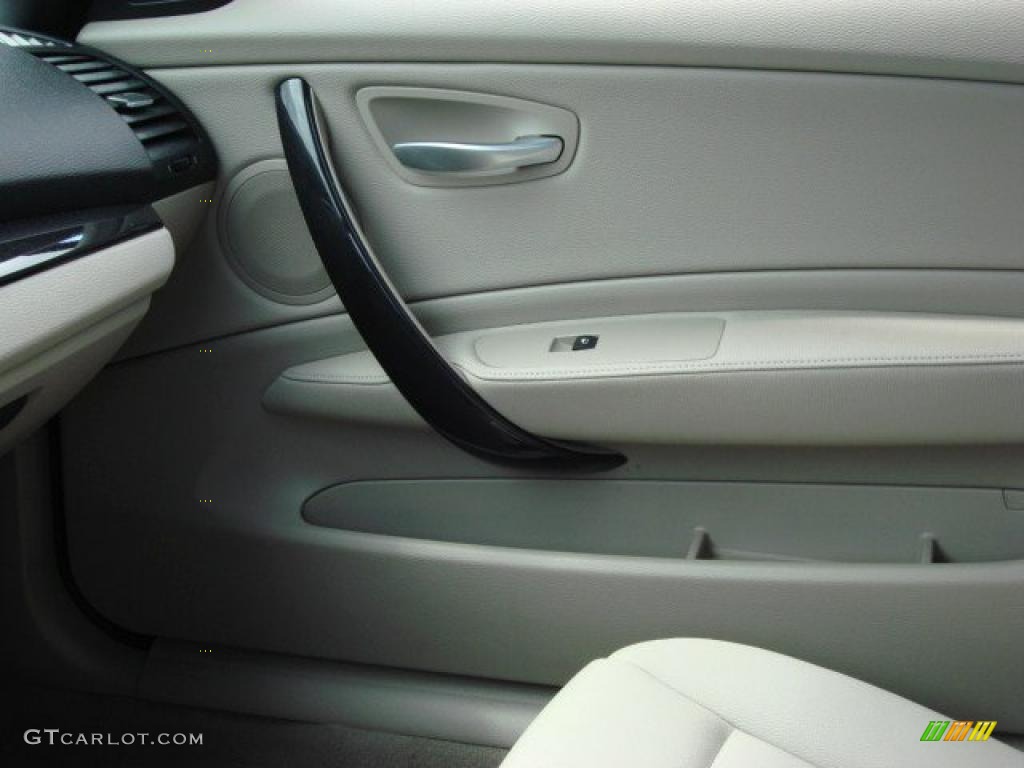 2008 1 Series 128i Convertible - Jet Black / Grey photo #18