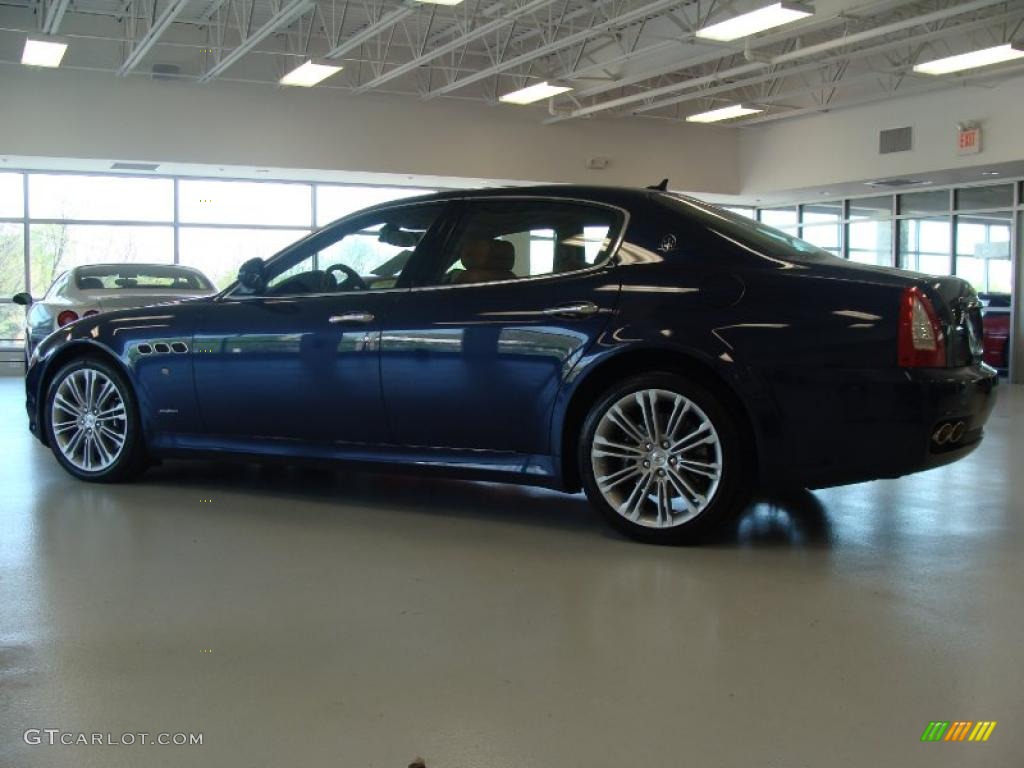 Blu Nettuno (Blue) 2009 Maserati Quattroporte Sport GT S Exterior Photo #48669373