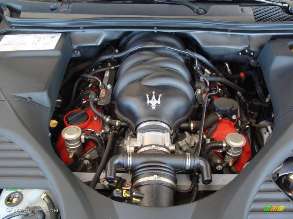 2009 Maserati Quattroporte Sport GT S 4.7 Liter DOHC 32-Valve VVT V8 Engine Photo #48669601