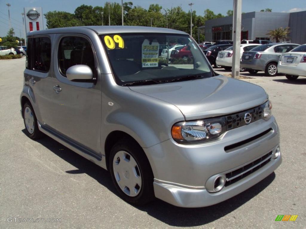 Chrome Silver 2009 Nissan Cube 1.8 S Exterior Photo #48672168