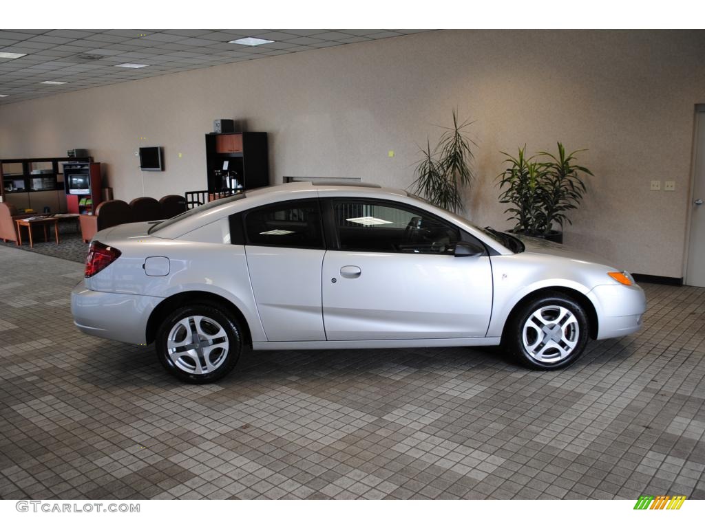 Silver Nickel 2004 Saturn ION 3 Quad Coupe Exterior Photo #48672510