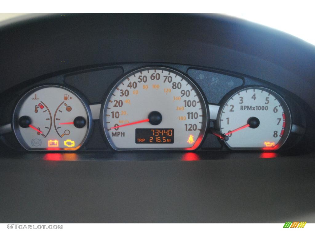 2004 Saturn ION 3 Quad Coupe Gauges Photos