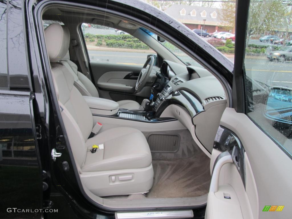 2008 MDX Technology - Formal Black / Taupe photo #26