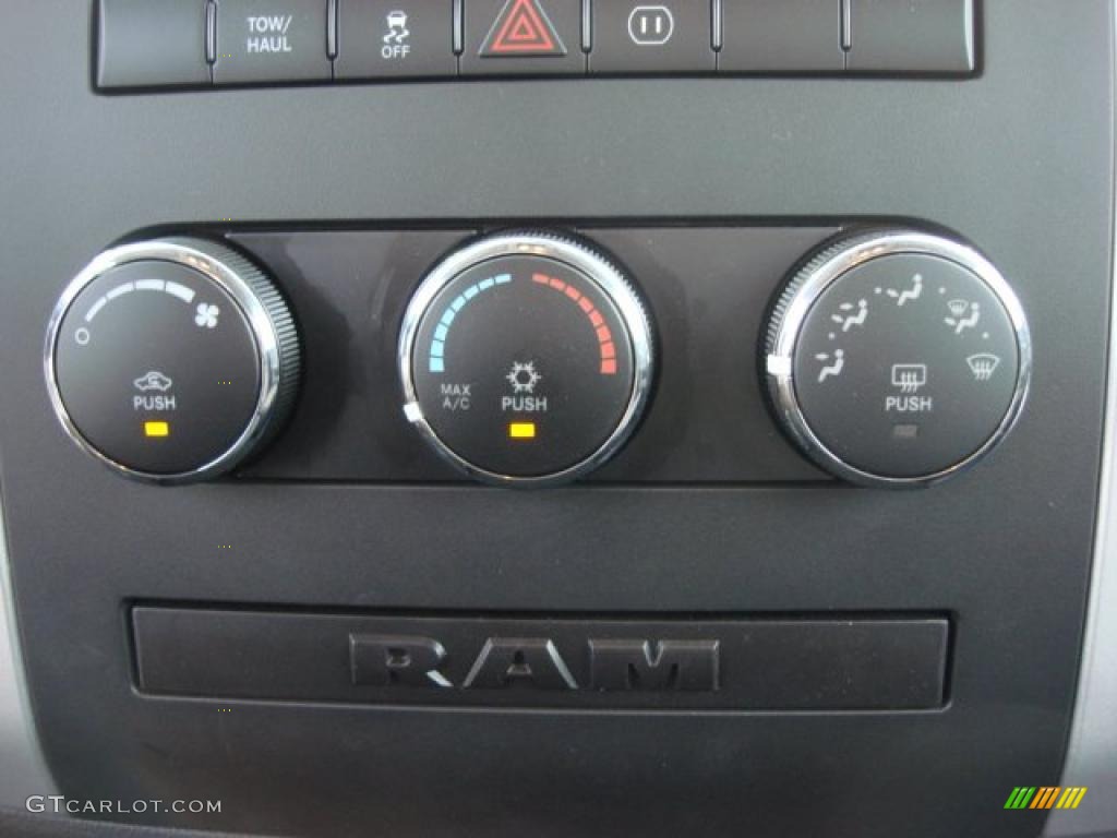 2011 Dodge Ram 1500 SLT Regular Cab 4x4 Controls Photo #48672972