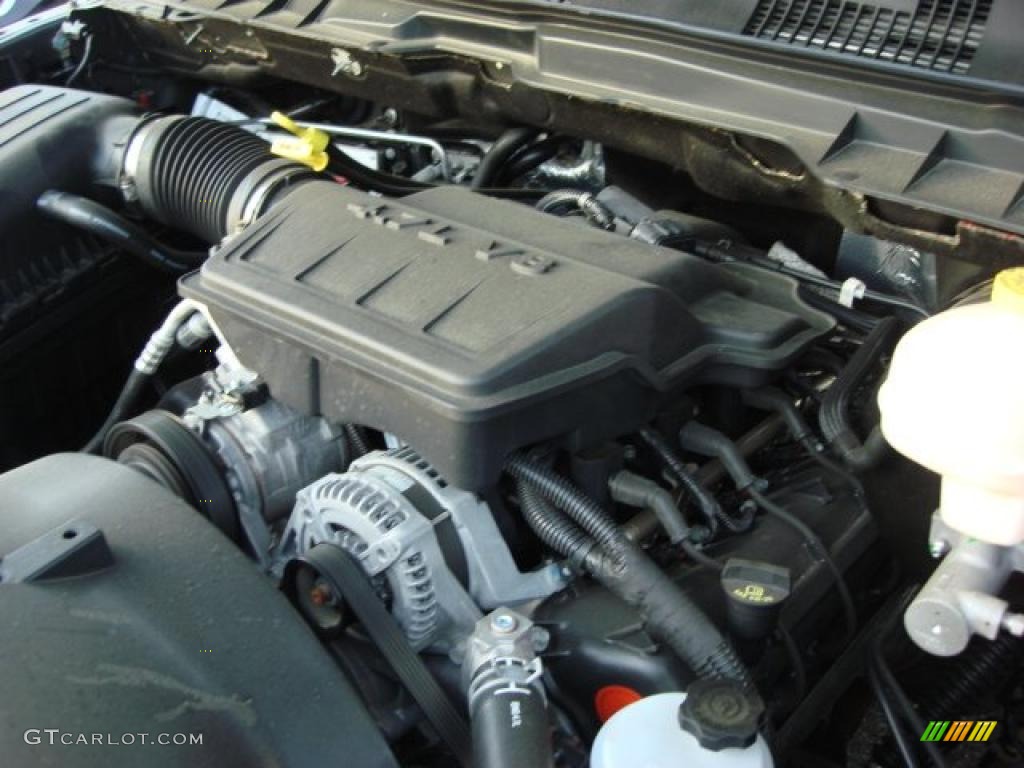 2011 Dodge Ram 1500 SLT Regular Cab 4x4 4.7 Liter SOHC 16-Valve Flex-Fuel V8 Engine Photo #48673038