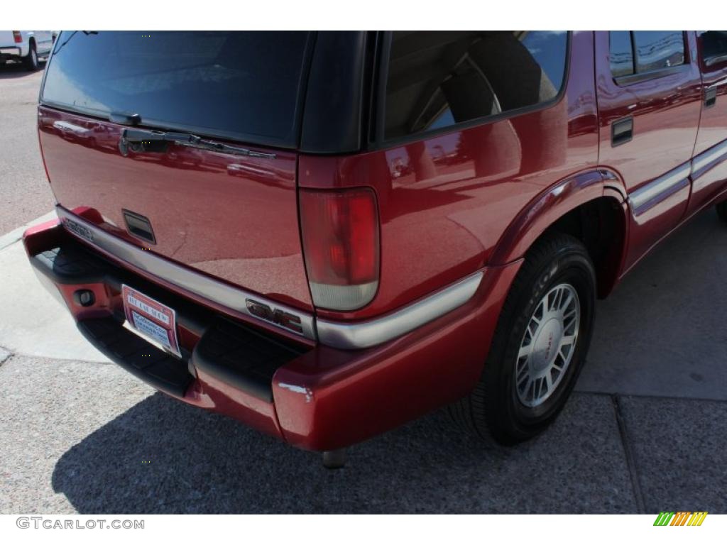 2000 Jimmy SLE 4x4 - Magnetic Red Metallic / Graphite photo #18