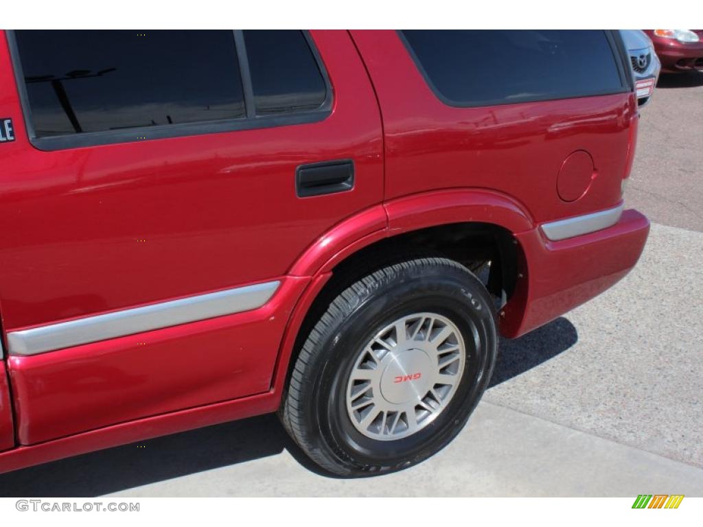 2000 Jimmy SLE 4x4 - Magnetic Red Metallic / Graphite photo #22