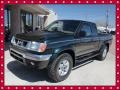 1999 Black Emerald Nissan Frontier SE Extended Cab 4x4  photo #1