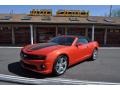 Inferno Orange Metallic - Camaro SS/RS Convertible Photo No. 5
