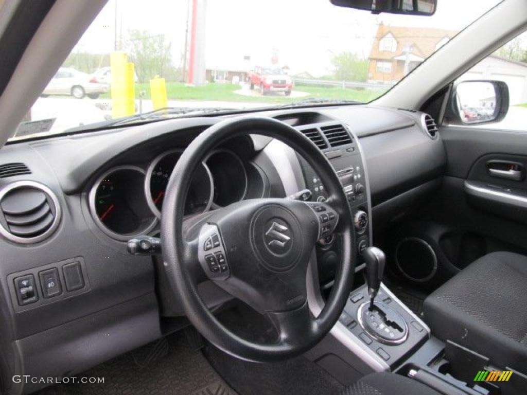 Black Interior 2006 Suzuki Grand Vitara 4x4 Photo #48675837