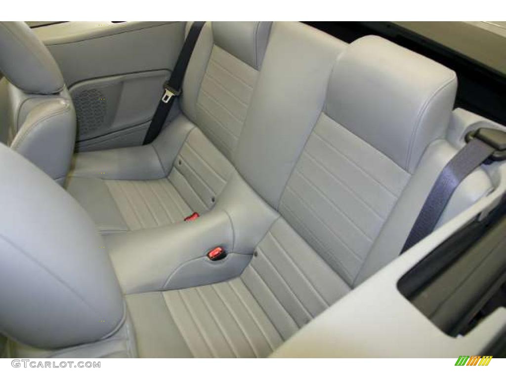 Light Graphite Interior 2006 Ford Mustang GT Premium Convertible Photo #48676035