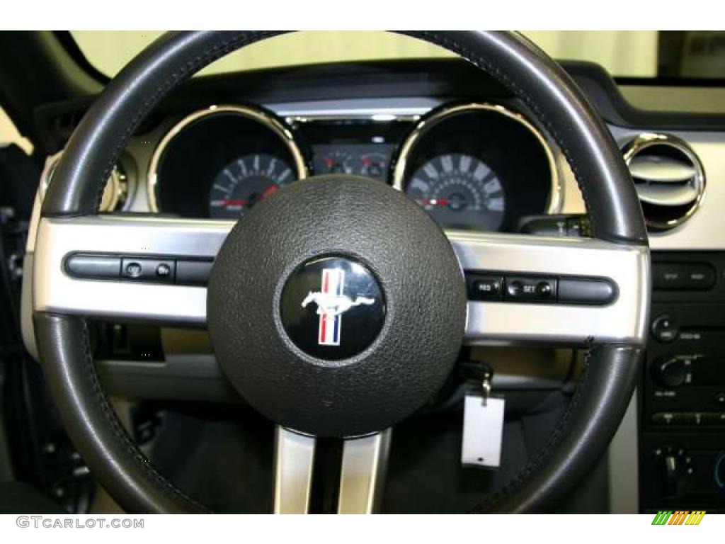 2006 Mustang GT Premium Convertible - Tungsten Grey Metallic / Light Graphite photo #8