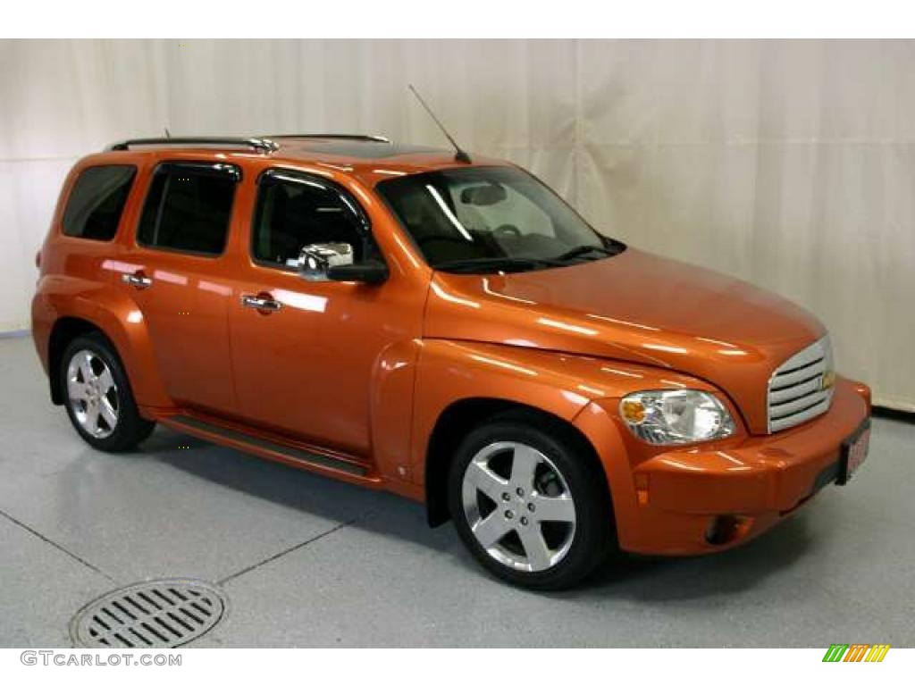 Sunburst Orange II Metallic 2008 Chevrolet HHR LT Exterior Photo #48676260