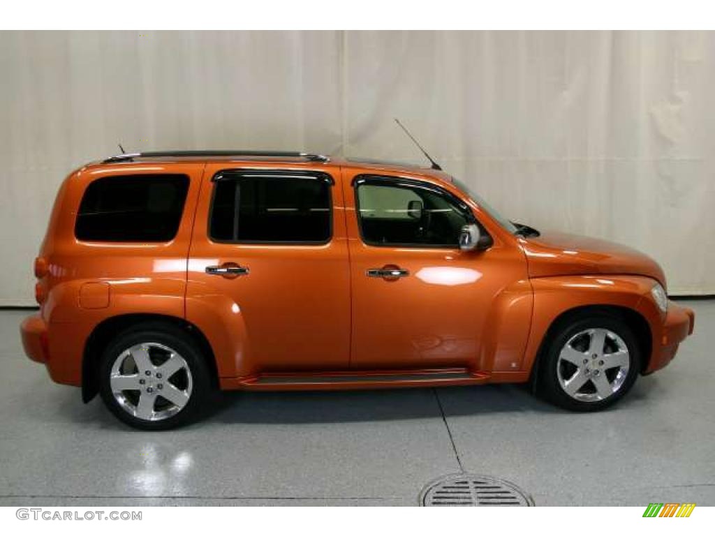Sunburst Orange II Metallic 2008 Chevrolet HHR LT Exterior Photo #48676275