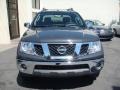 2010 Night Armor Metallic Nissan Frontier LE Crew Cab  photo #2