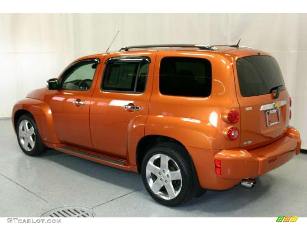 Sunburst Orange II Metallic 2008 Chevrolet HHR LT Exterior Photo #48676512