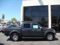 2010 Night Armor Metallic Nissan Frontier LE Crew Cab  photo #9