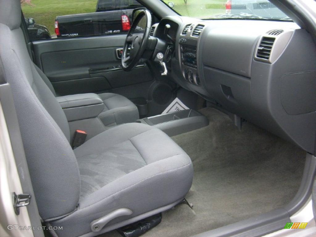 2004 Colorado Z71 Crew Cab 4x4 - Silver Birch Metallic / Medium Dark Pewter photo #9
