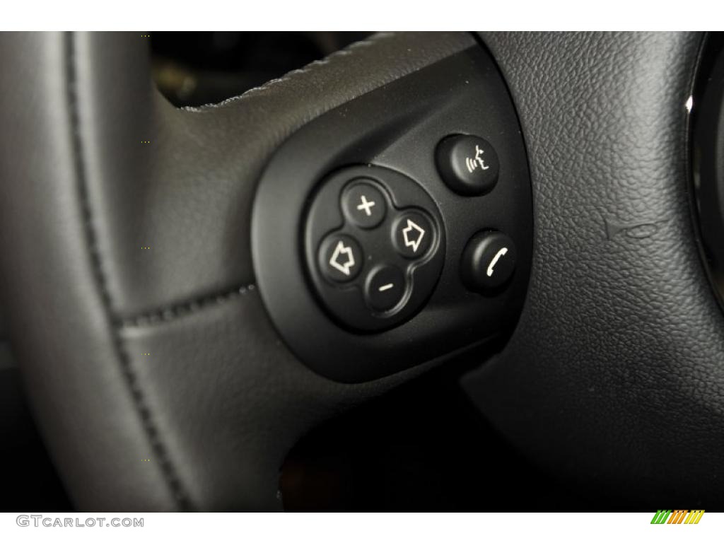 2011 Cooper S Hardtop - Horizon Blue Metallic / Carbon Black photo #7