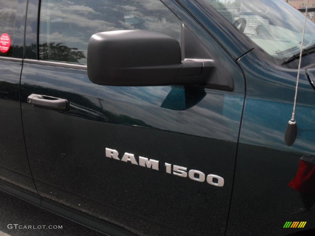 2011 Ram 1500 ST Quad Cab - Hunter Green Pearl / Dark Slate Gray/Medium Graystone photo #21
